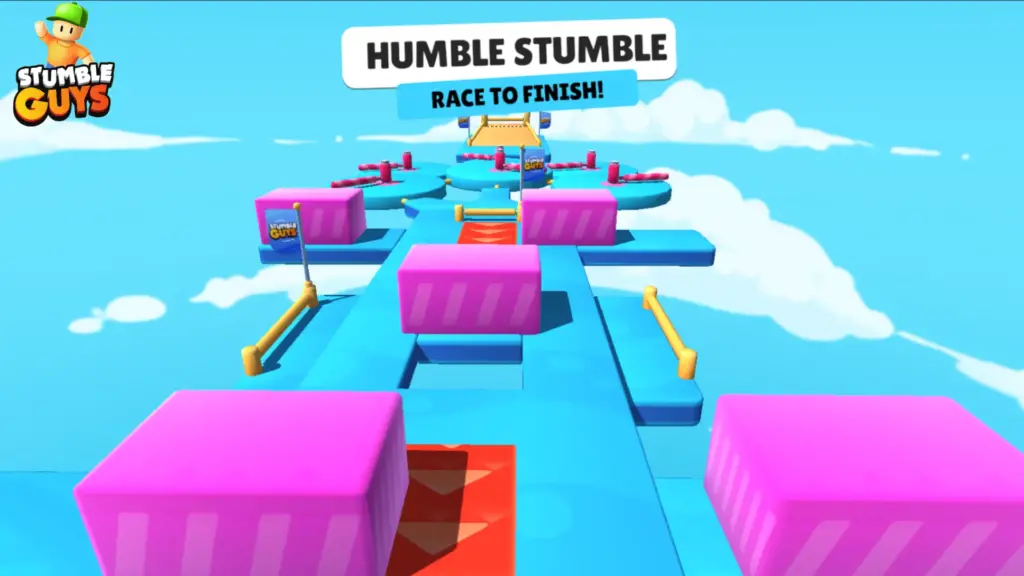 Stumble Guys map humble stumble