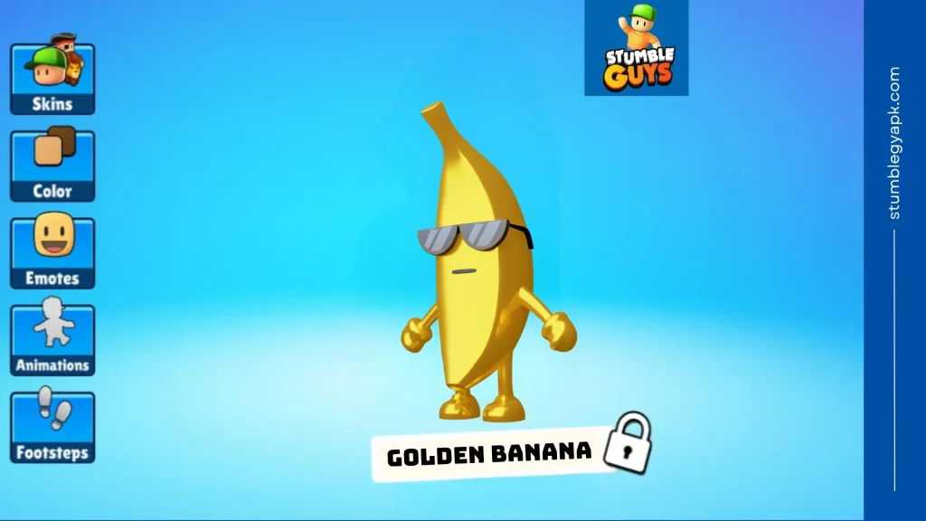 golden banana rarest-Skin-in-Stumble-Guys