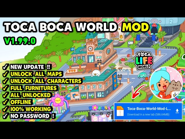 Download Toca Boca World Mod